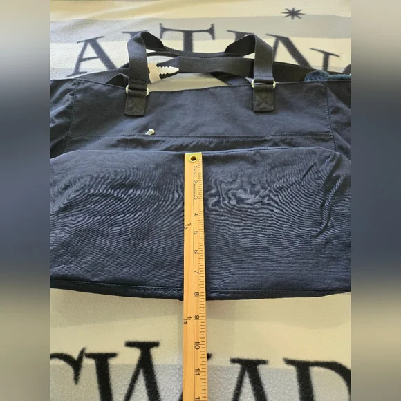 Kipling Bag Tote Black Travel Isaac NEW X Large Removable Strap Trolley Sleeve